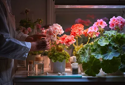 Три эликсира для герани: секреты пышного цветения осенью