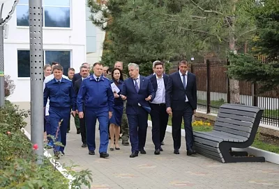 В Анапе провели прием бойцов спецоперации и членов их семей