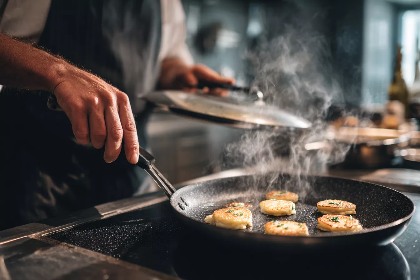 Печенье на сковороде: быстрое, мягкое и без духовки