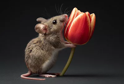 Мыши в саду? Как спасти розы и тюльпаны за копейки