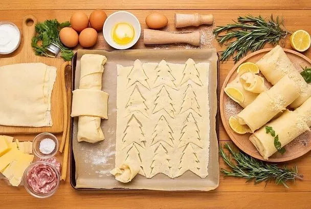 Собираем новогодние «Ёлочки» на шпажках вместо канапе — яркие, съедобные и эффектные 