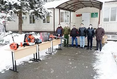 Лесопожарные станции Краснодарского края получили спецоборудование в рамках нацпроекта «Экология»