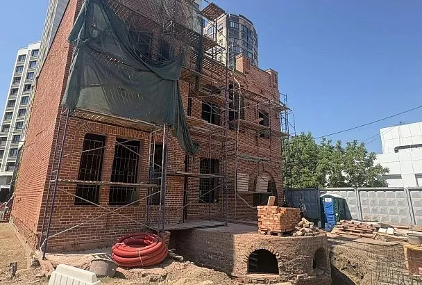 Реставрация дома архитектора Косякина в Краснодаре продолжается