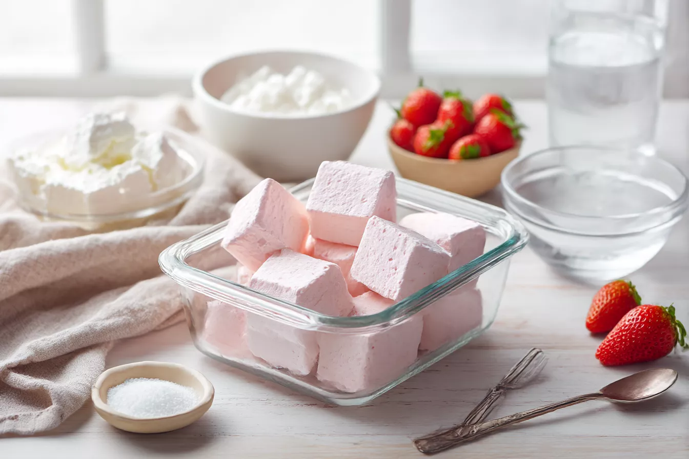 Домашний «зефир» из клубники за пару минут: белковый десерт без лишней химии