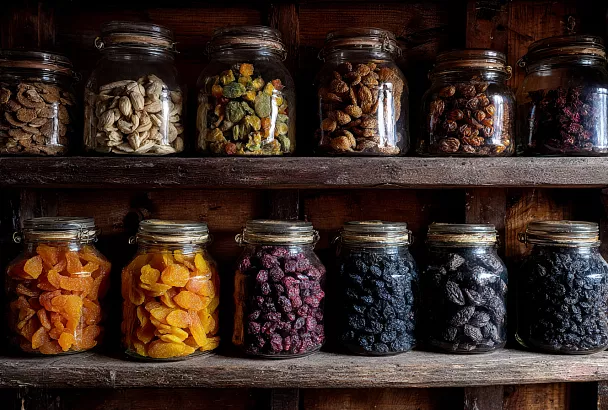 Сохраните сушёные яблоки и груши без плесени: 4 простых способа на любой вкус