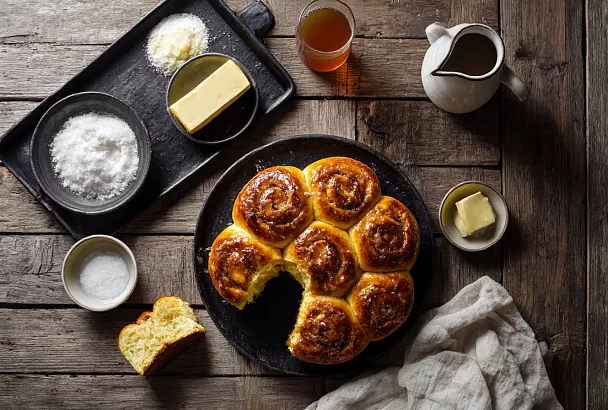 Плюшки с сахаром «ушки-сердечки»: тот самый вкус детства, который съедают ещё тёплым