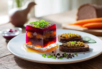 Варю петушка с говяжьим суставом — и получаю самый прозрачный холодец на праздничный стол