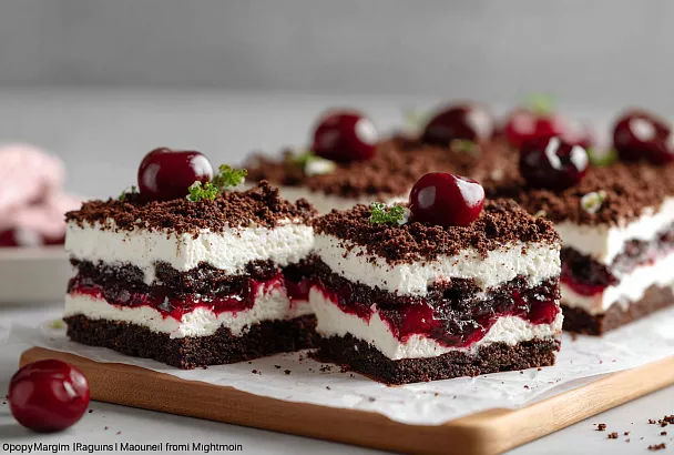 Шоколадная вишня — торт, который тает во рту и не надоедает годами