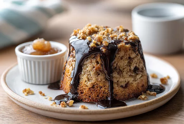 Гранольный пирог без муки: 4 ингредиента на быстрый завтрак