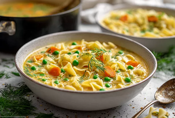 Варю этот сырный суп с горошком 20 минут, а вся семья просит добавки даже на второй день