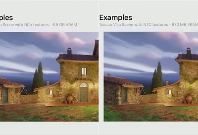 NVIDIA представила технологию, которая резко снижает потребление видеопамяти