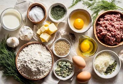 Мини-пирожки с сыром и мясом в пельменнице – на один укус, идеальны для праздничного стола