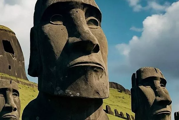 Каменные исполины острова Пасхи исчезают в океане