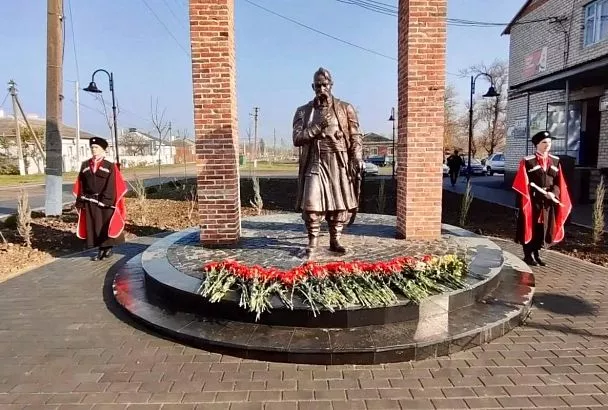 Сквер имени Захария Чепеги благоустроили в Брюховецком районе