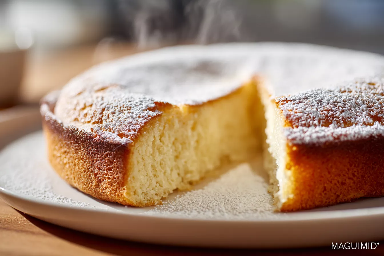 Пирог «12 ложек» на сковороде: пышный, лимонный, без миксера и духовки