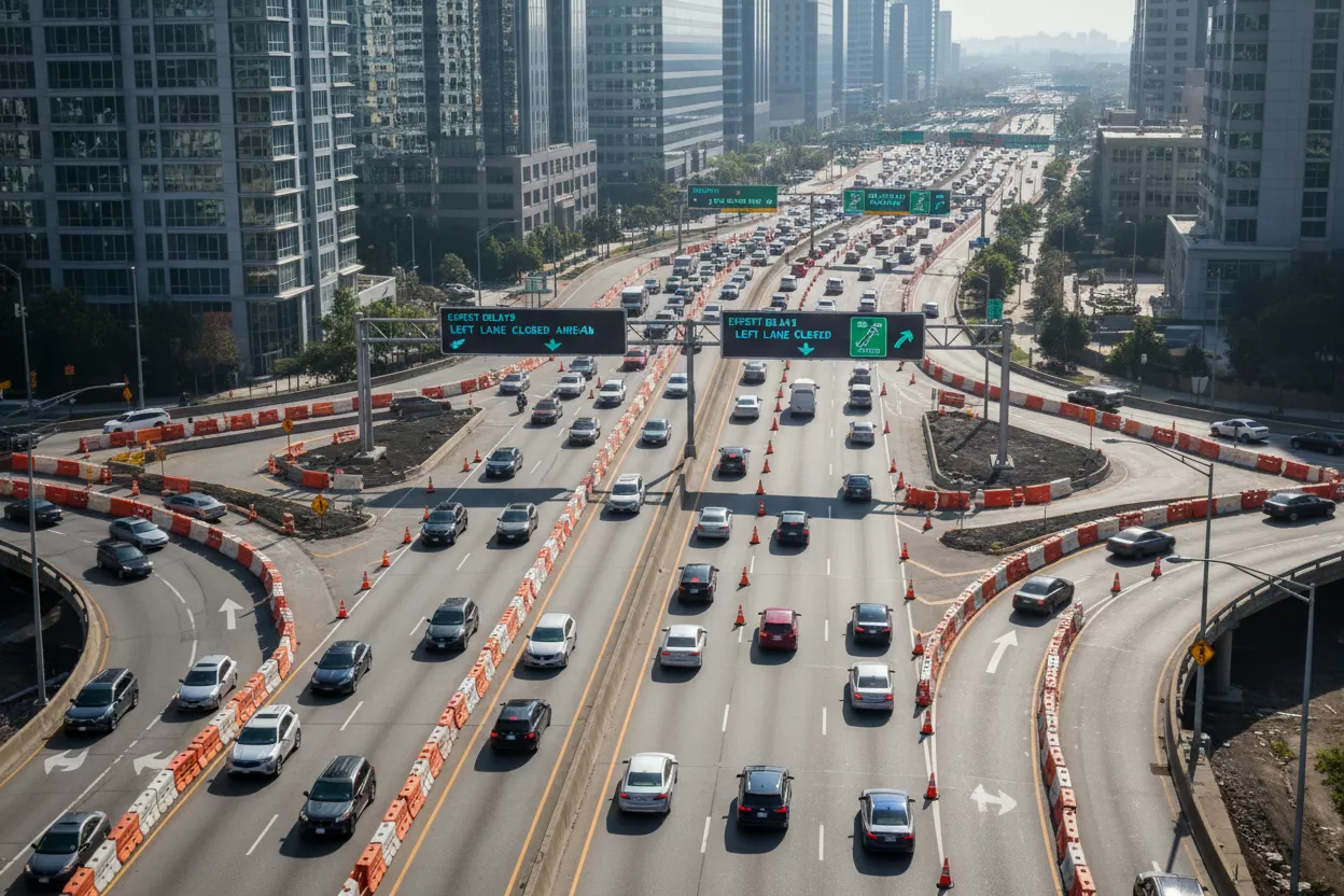 Минтранс планирует электронный реестр дорожных перекрытий
