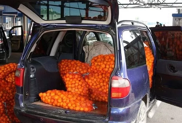 Более 5 тыс. тонн мандаринов ввезли в Россию из Абхазии через Сочи