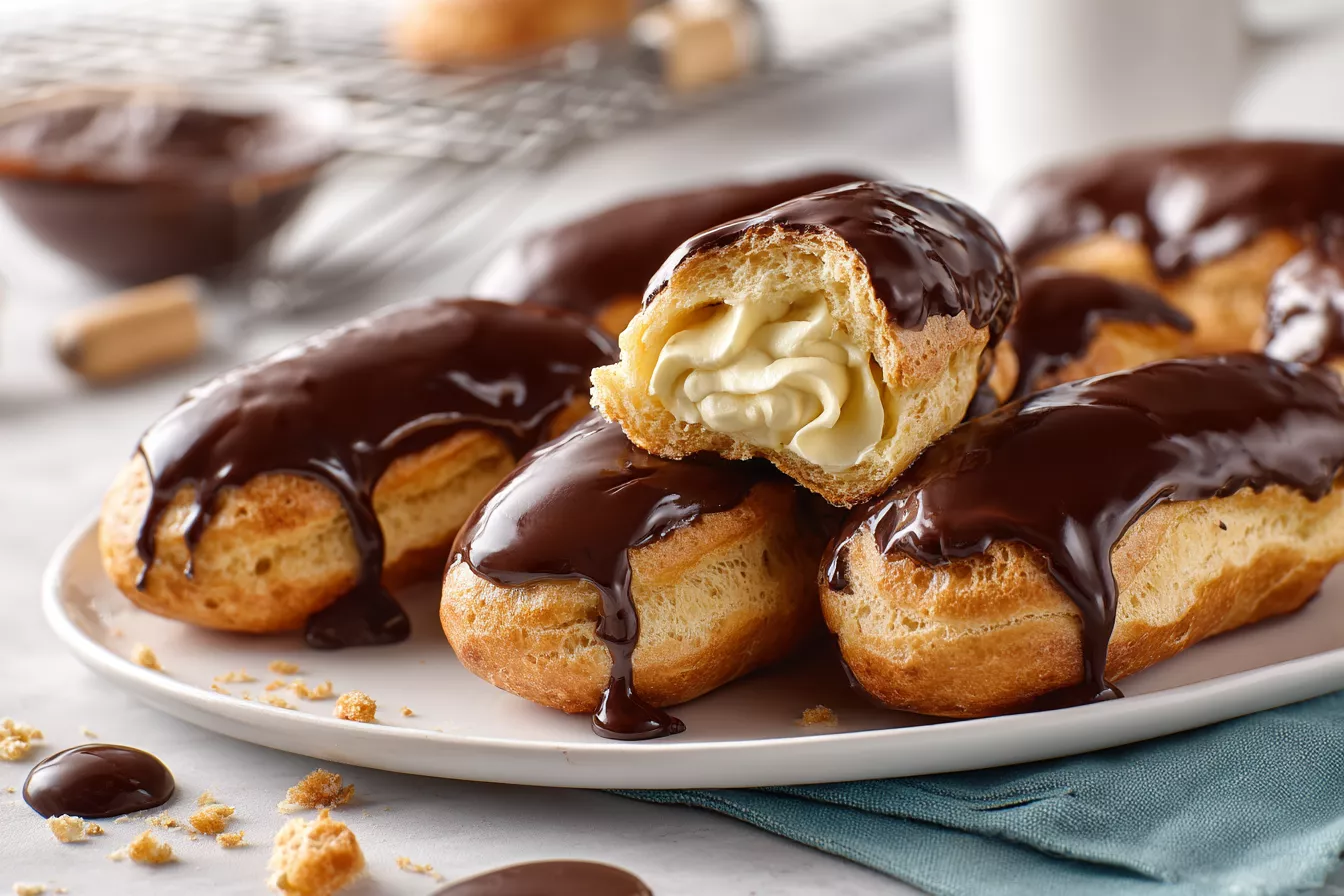 Непревзойдённые заварные эклеры с нежным кремом – родные будут в восторге