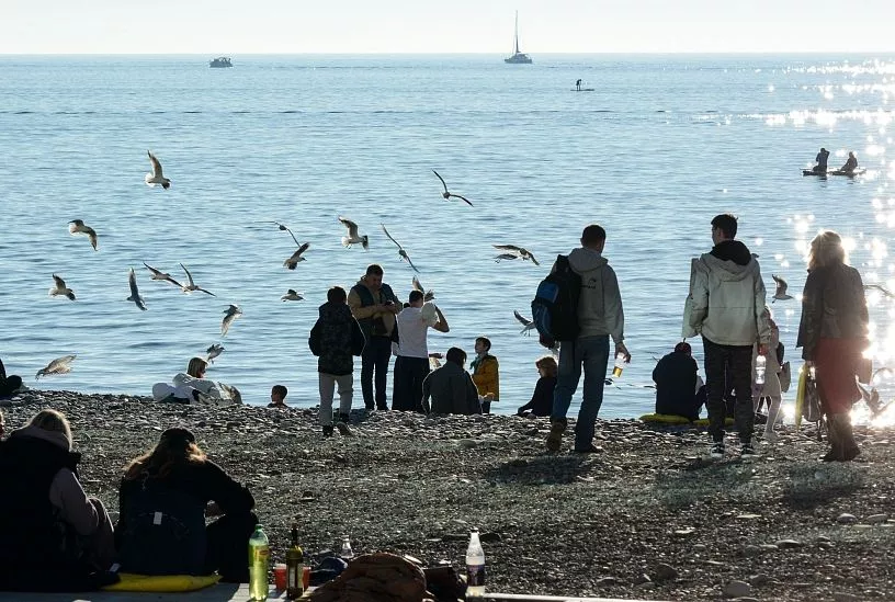 До +15 градусов. Когда в Сочи придет тепло