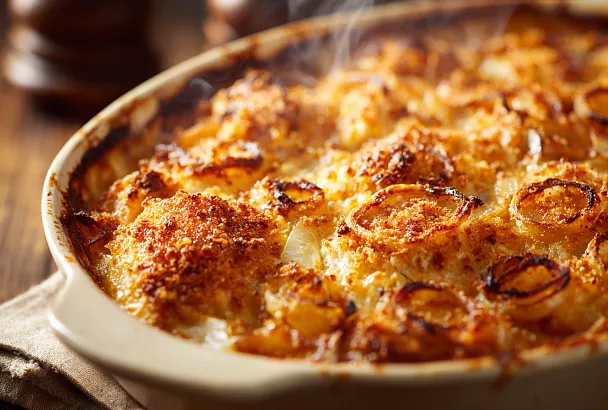 Ленивая куриная запеканка «Исчезает за 5 минут»: вся семья требует добавки, а вы даже сковородку не пачкаете!