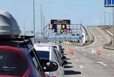 Какая обстановка на подъездах к Крымскому мосту 