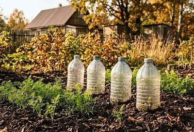 Свежий укроп до заморозков: хитрость с пластиковой бутылкой