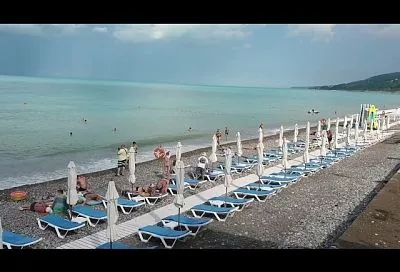 Почти как на Мальдивах: Черное море в Краснодарском крае окрасилось в бирюзовый цвет