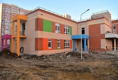 Детский сад на 200 мест по улице Калинина в Краснодаре готов на 75%
