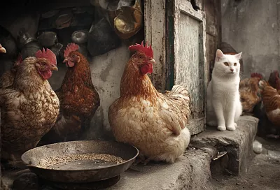 Осенняя подкормка для кур: ферментированная пшеница для здоровья и яйценоскости