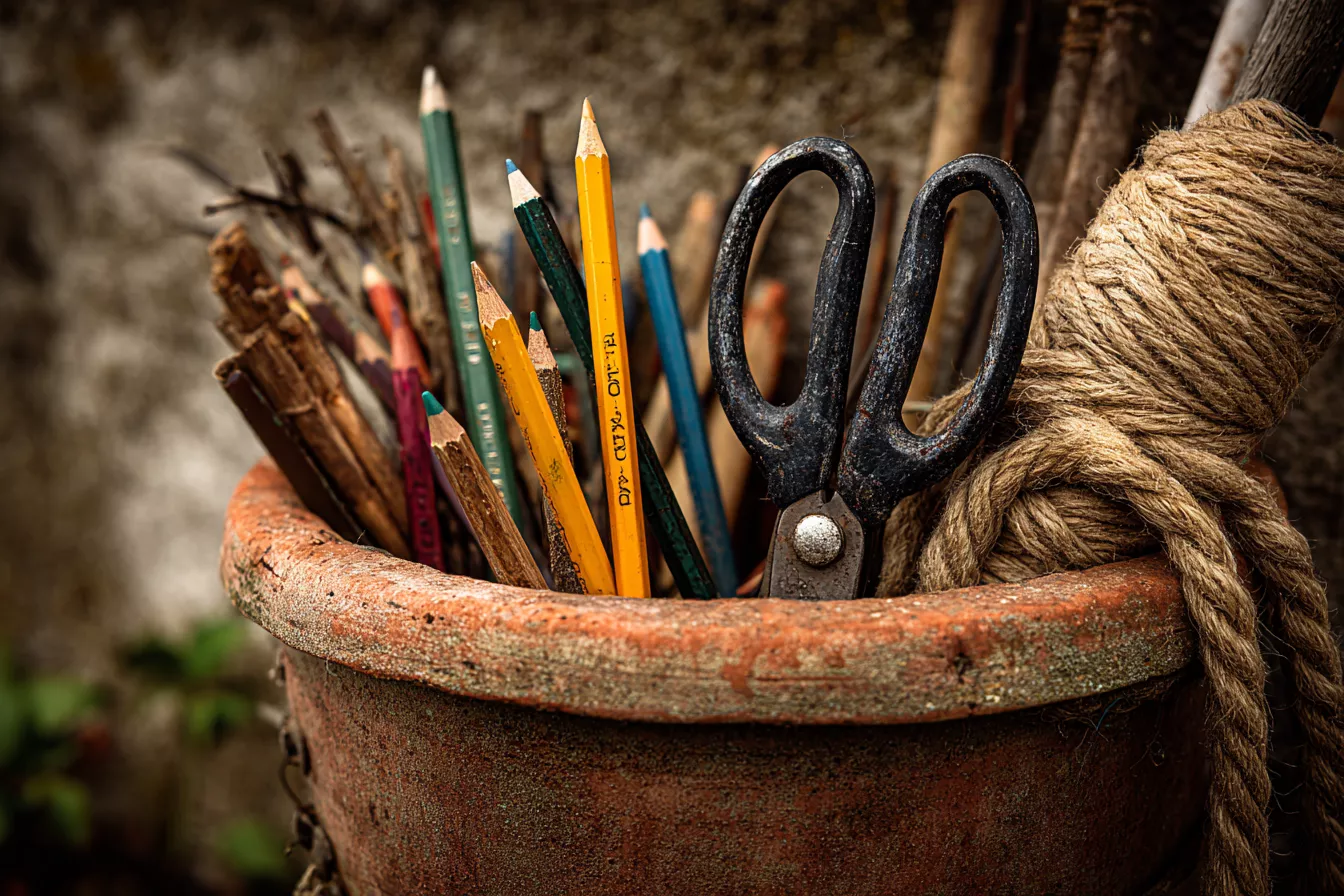 Что делать со старыми горшками: 10 полезных идей для сада