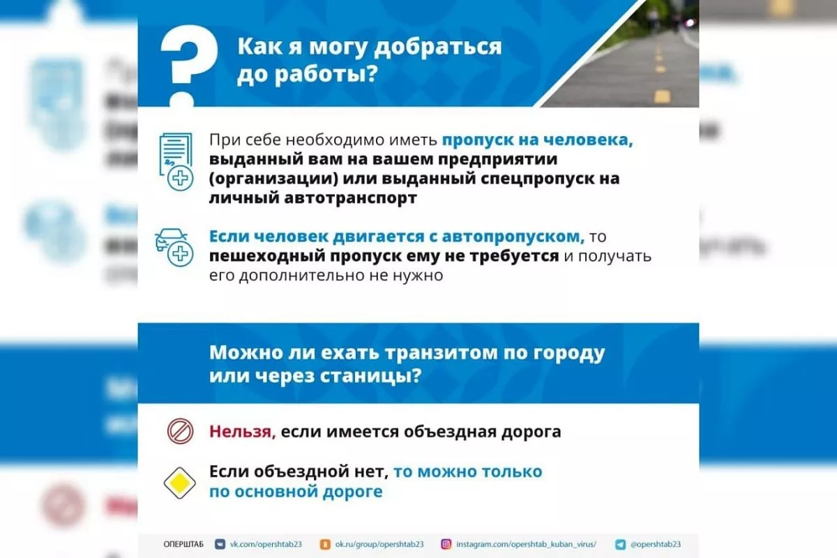 Ответы на самые частые вопросы на время действия карантина.