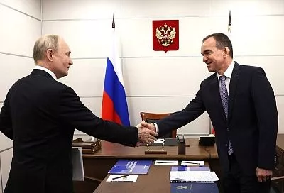 Владимир Путин: «Развиваетесь в хорошем темпе»