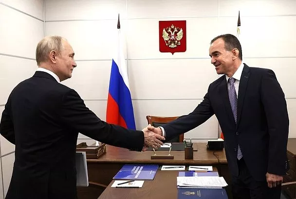 Владимир Путин: «Развиваетесь в хорошем темпе»