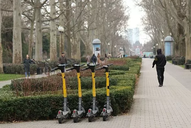 Краснодарский край  вошел в тройку лидеров по числу ДТП с электросамокатами