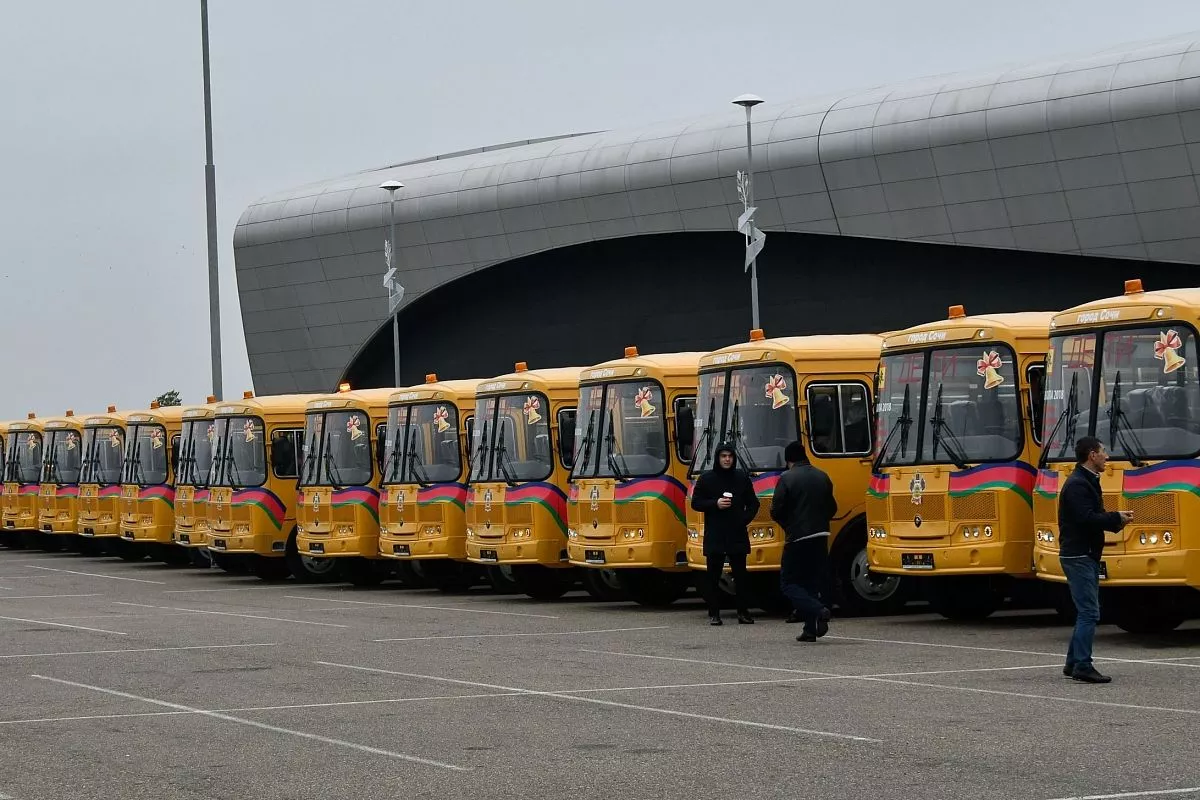 Вручение автобусов