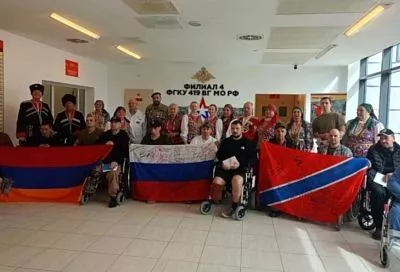 Концерт для героев: ﻿туапсинские добровольцы навестили раненых участников спецоперации