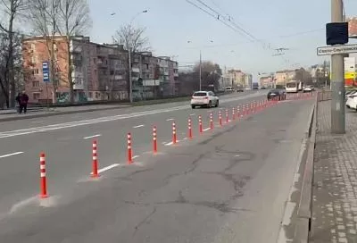 На транспортном узле улиц Колхозной, Офицерской и Ростовского шоссе в Краснодаре изменилась схема движения