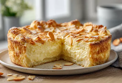 Пирог-торт с заварным кремом: простой, нежный и вкуснее любого десерта