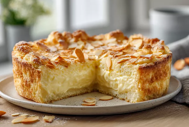 Пирог-торт с заварным кремом: простой, нежный и вкуснее любого десерта