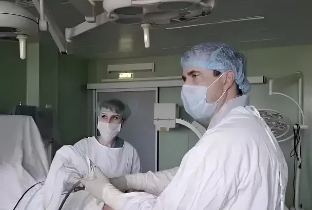 Артроскопию коленного сустава впервые выполнили в Динской центральной больнице