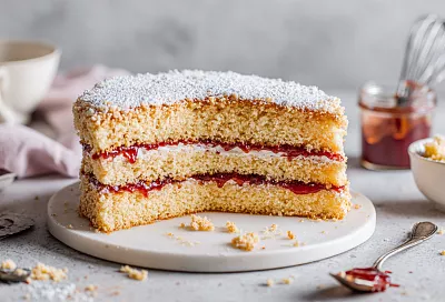 Нежнейший кефирный торт-пирог за 15 минут: мягкий, как пух, и исчезает со стола мгновенно