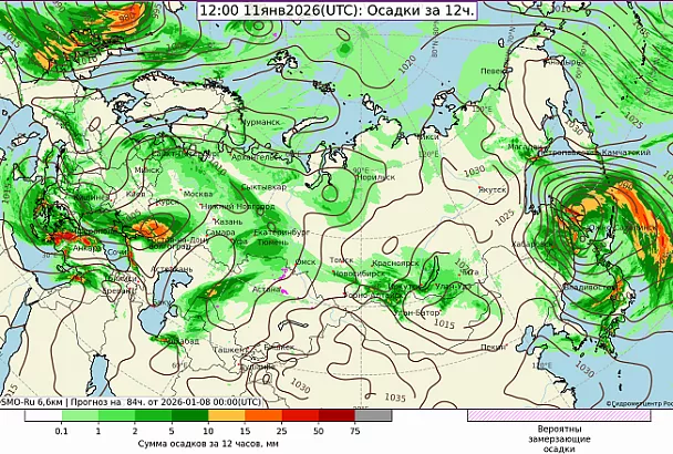 Рекордный снег и метели: циклон из Средиземноморья обрушился на Центральную Россию