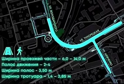 В Краснодаре стартует масштабный проект по строительству транспортной развязки на ул. Тихорецкой-Володарского-Шевченко