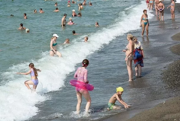 Температура воды на курортах Краснодарского края начала расти
