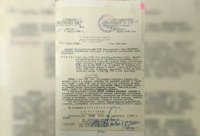 ФСБ Кубани рассекретила архивные документальные материалы о преступной деятельности немецкого военнопленного