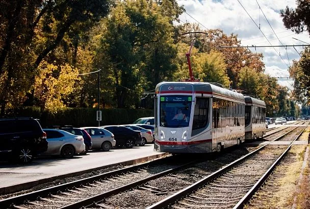 На выходных в Краснодаре изменится график работы девяти трамвайных маршрутов