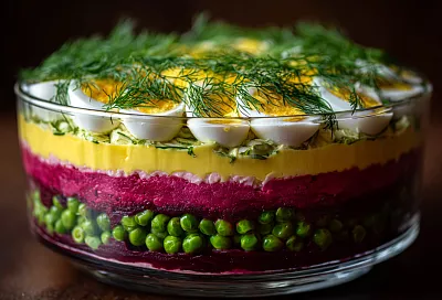 Бюджетный салат, который выглядит как из ресторана