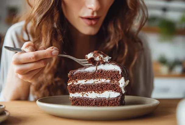 Шоколадный торт на сковороде без раскатки коржей за час: нежный и без духовки