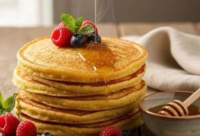 Такие пшенные блины вы еще не ели: добавьте теплый кефир для пышности