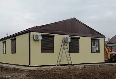 В Калининском районе в рамках нацпроекта построили фельдшерско-акушерский пункт